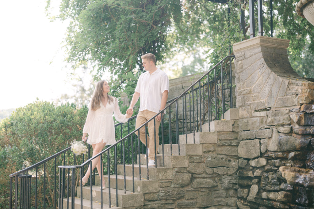 Cheekwood Estate and Gardens, a top engagement session location in Nashville.  