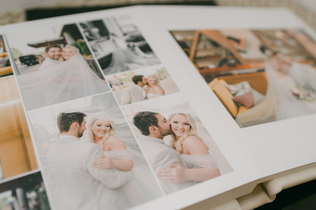 Wedding albums are the perfect way to commemorate your memories further. 