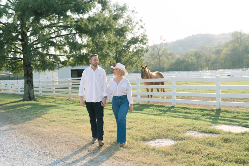 Diamond Creek Farm - Nashville Engagement Session